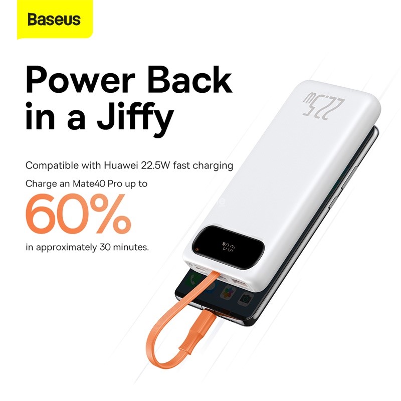 Baseus 22.5W Power Bank price in Bangladesh