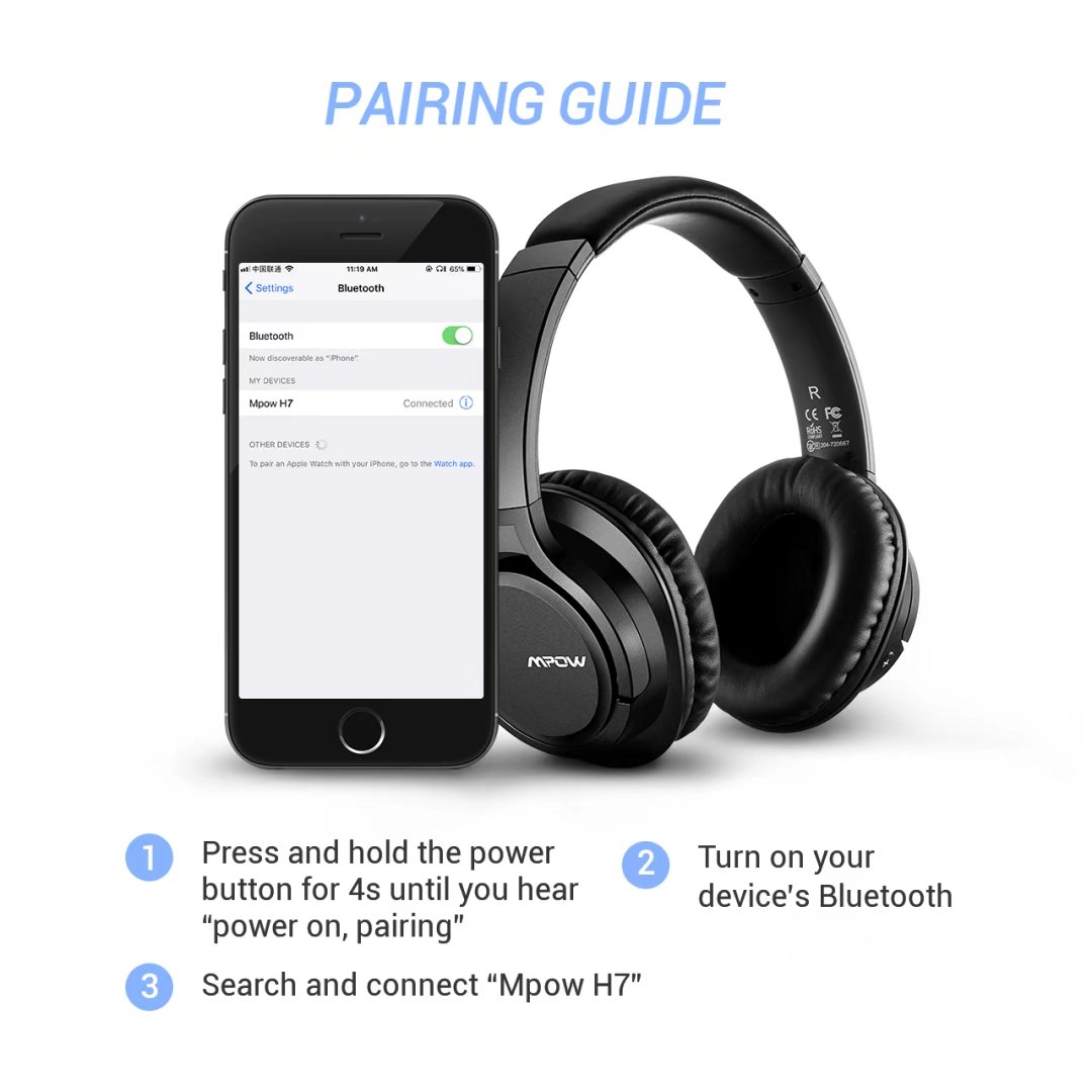 Mpow H7 Bluetooth Headphones price in bd