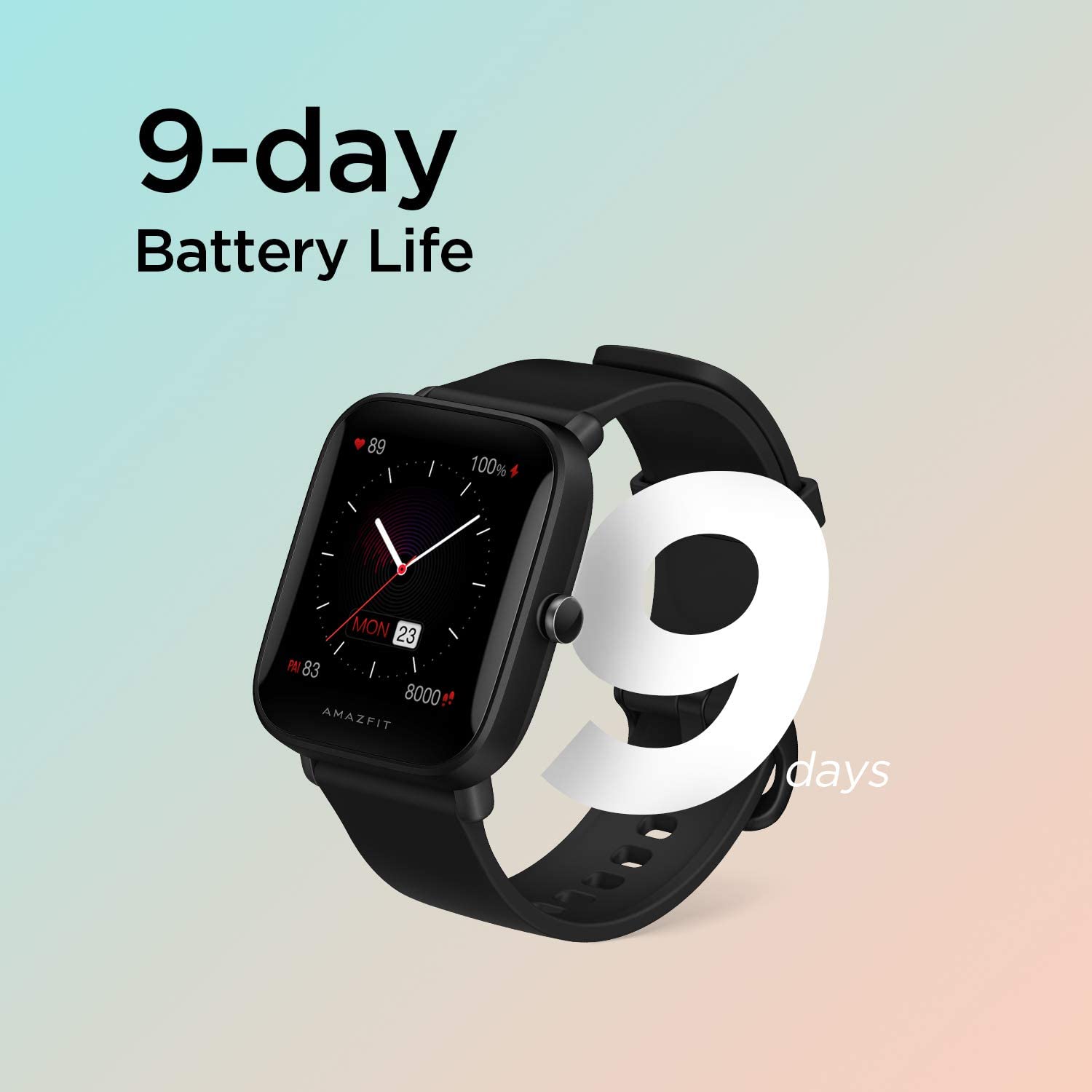 Amazfit Bip U Pro battery life