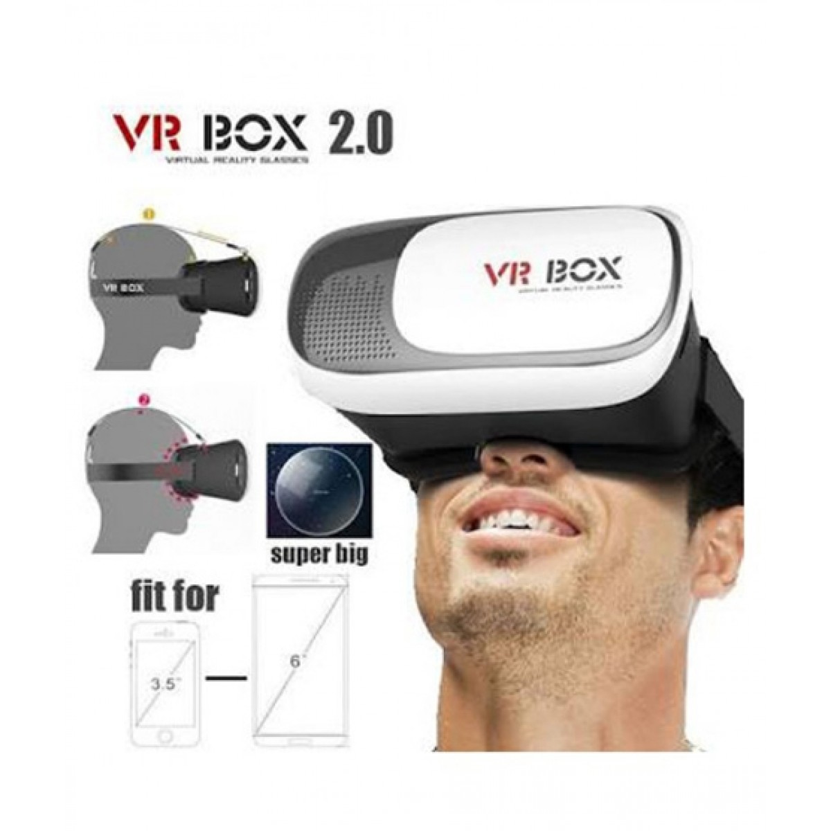 VR BOX 2.0 3D Glasses price in BD