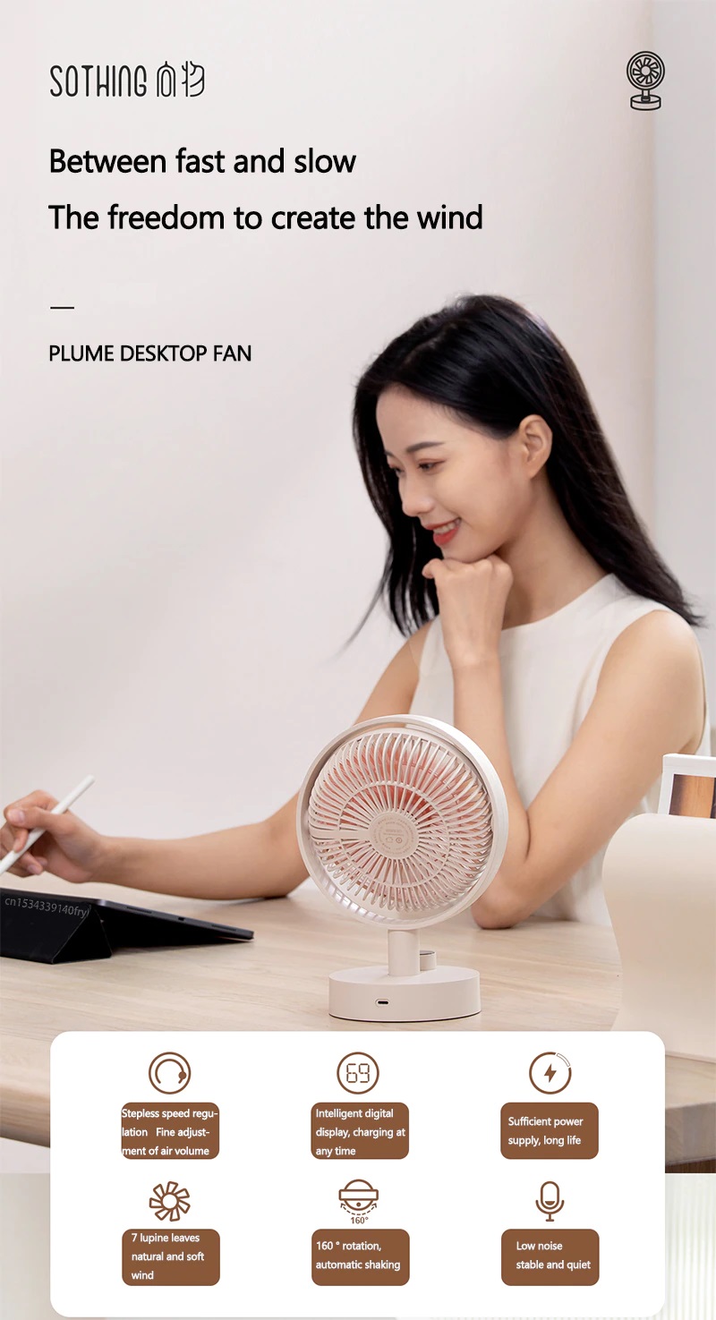 MI Sothing Desktop Fan