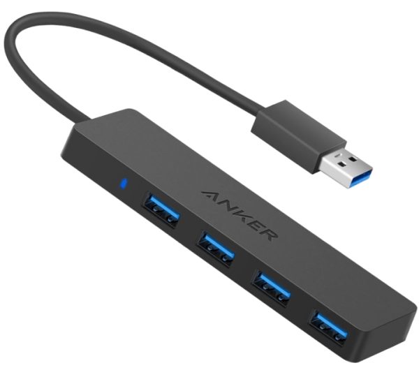 Anker 4-Port Ultra Slim USB3.0 Data Hub 20cm