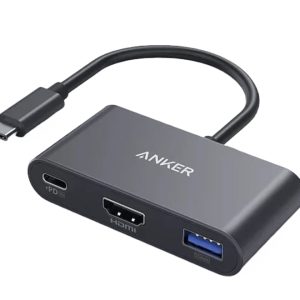 Anker PowerExpand 3-in-1 USB-C Hub Black