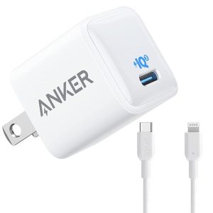 Anker PowerPort III Nano 20W Charger With 1M Type-C to Lightning Charging Cable